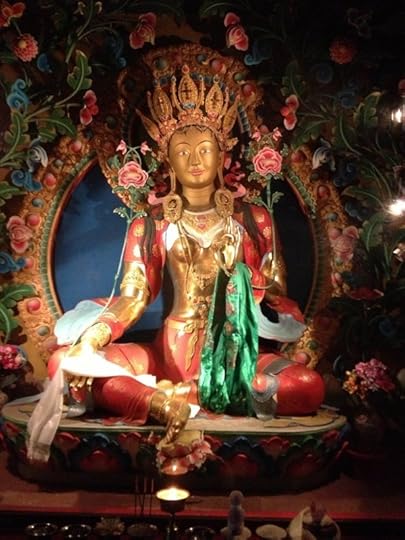 Tara Statue at Nagi Gompa