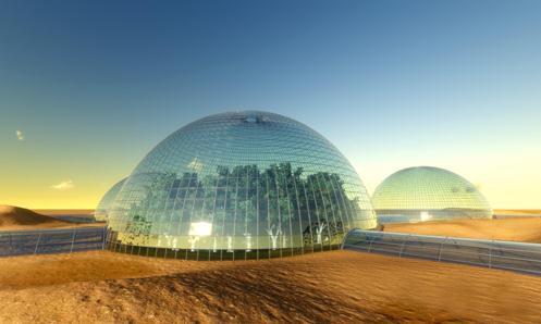 The setting of Brink: Maverick Institute of Advance Thought, in the near future.