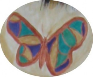 Stained Glass Butterfly