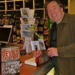 With Hurricane Sandy bearing down, I stopped into the Barnes & Noble at the Cape Cod Mall in Hyannis, Massachusetts to sign books.