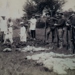 Burying the dead. (And let's be clear: Filipinos who gave their lives in a valiant fight for freedom.)