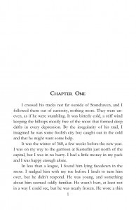 Option 1 - No drop cap