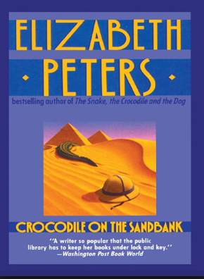 crocodile on the sandbank