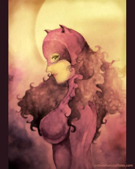 Gallery Spotlight: Catwoman Watercolor