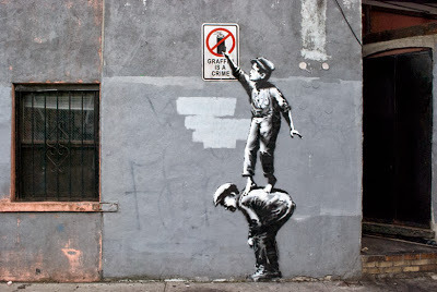 Banksy, New York, Graffiti