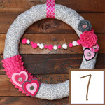 DIY Valentine's Day Wreaths