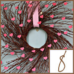 DIY Valentine's Day Wreaths