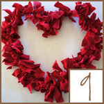 DIY Valentine's Day Wreaths