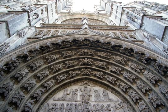 Antwerp, churches, gothic cathedral, sculpture, iconoclasts