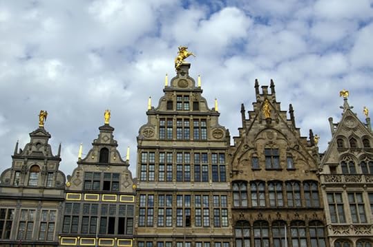Antwerp, guild houses, grote markt, history, culture 