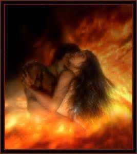 Beltane fire lovers