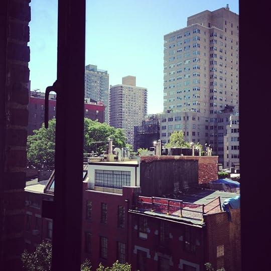 The view from the dorm.
