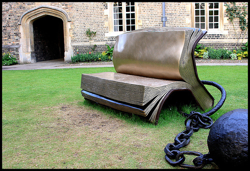 Book-Sculpture-Sittting-On-History
