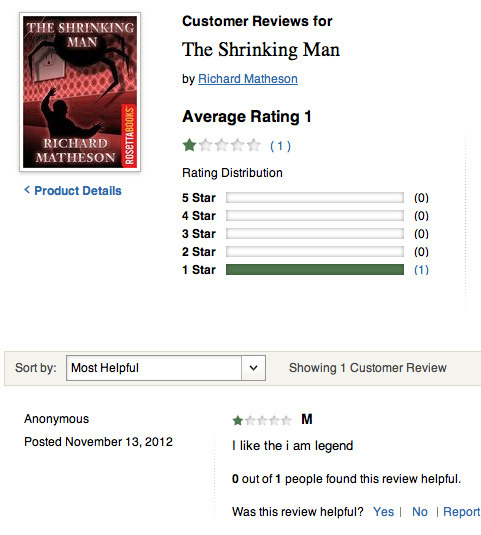 the shrinking man by richard matheson