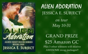 Alien Adoration blog tour finished