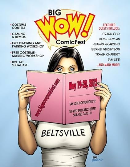FRANK CHO San San Jose Big Wow Comic Fest 2012