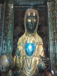 The black Madonna and child