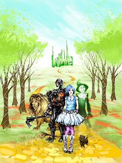 Oz Reimagined cover (work-in-progress)