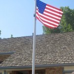 Flag raised