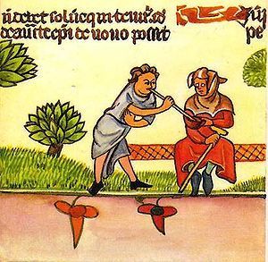 Español: Ilustración de un chascarrillo folcló...