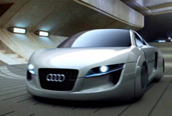 Self-driving car from I, Robot