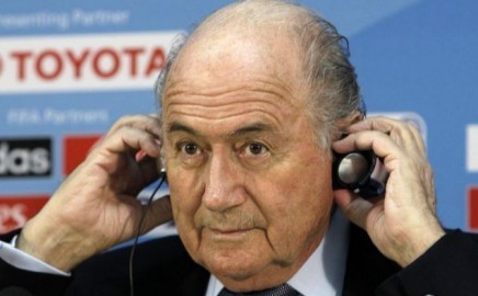 Football man Blatter. Moron, anti-anti-racist and anti-English.