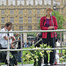 Louise Irvine GP speaks at the 10,000 Cuts and Counting protest