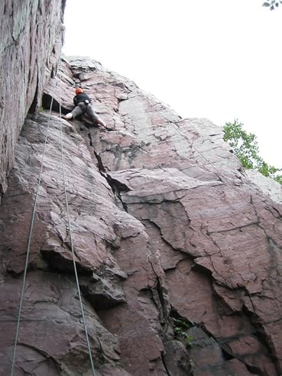 That's me up there! Thanks to Katie Weiher for the photo.