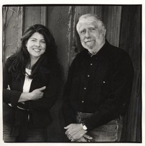 Leonard Wolf with his writer daughter, Naomi.