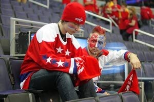 Capitals fans in 2008
