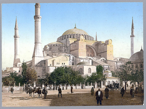 [Mosque of St. Sophia, Constantinople, Turkey] (LOC)