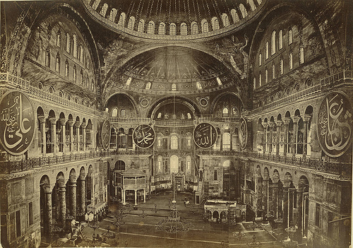 Interior, Saint Sophia (Hagia Sofia)
