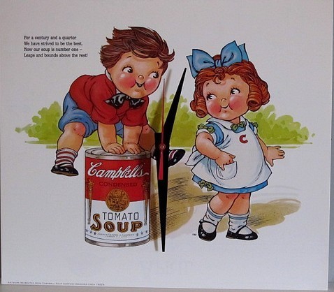 Campbell's Soup kids, from the 50s or 60s