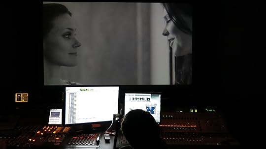 Lynn Mancinelli and Audria Ayers in BROKEN SOUND OF TIME with Matt Gundy behind the boards at DuArt Film & Video
