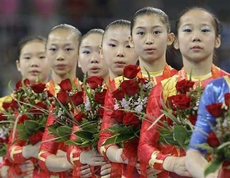 2000 China women's gymnastics team
