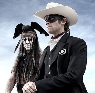 Jerry Bruckheimer's Twitter Pic of The Lone Ranger