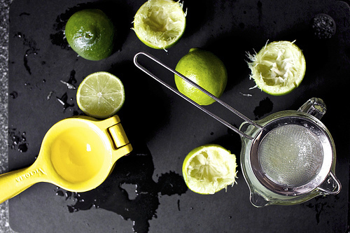 lots and lots of limes