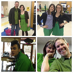 St Pat's fashionistas