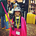 Dearth Vader, ready for her princess party