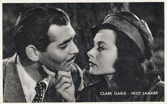 Hedy Lamarr and Clark Gable In Comrade X