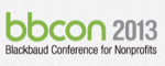 BBCON 2013 logo promoting Marc A. Pitman's fundraising training talk