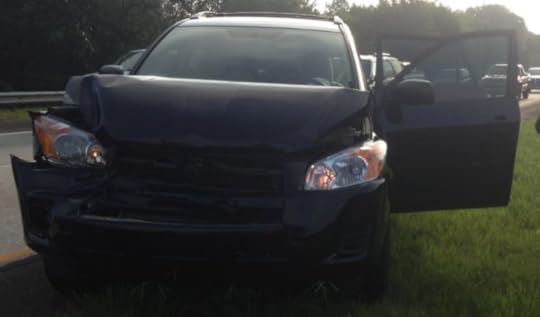 This is my car. It didn't used to look this angry. It used to be kinda cute. Before the threeway that changed its very soul.