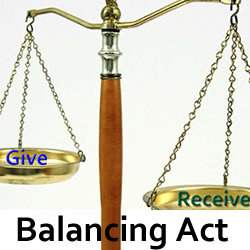 Giving and receiving