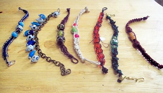 Handmade Macrame Bracelets.