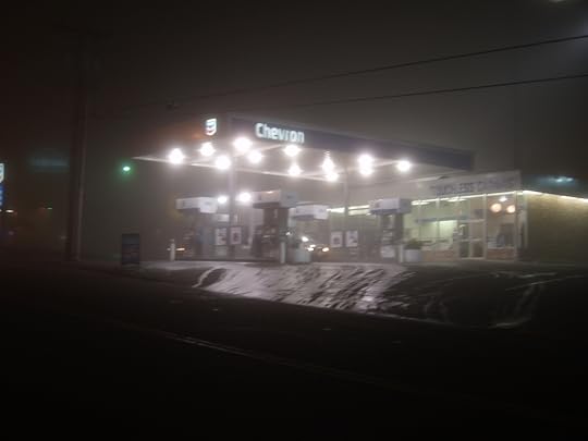 Chevron station in Grants Pass, Oregon. Photo by Nicolas Vigier.