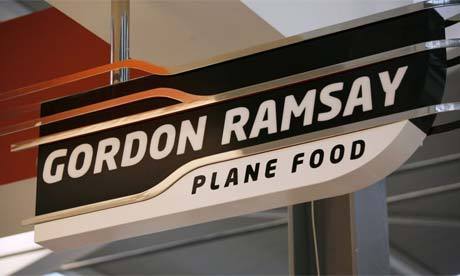 Gordon Ramsay Plane Food