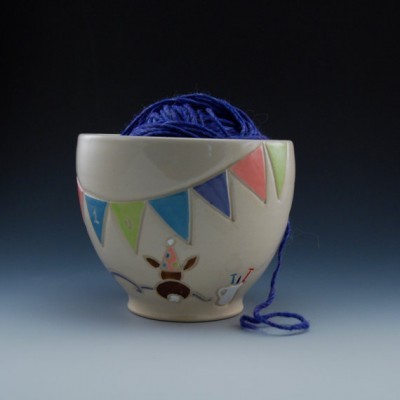 Anniversary yarn bowl