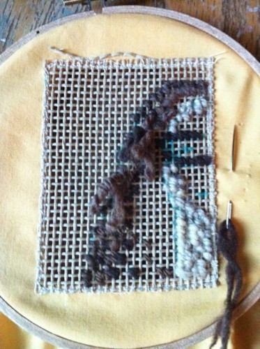 beginnings of a self portrait