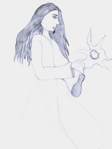 илюстрация към _Дупка в небето_