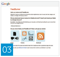 Step 3 - Manage your RSS feed